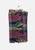 Cotton Lurex Blend Check 1970s Fringed Scarf 'VIP'