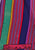 Oscar de la Renta Silk Rainbow Stripe Half Circle Scarf 'VIP'