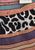 Oscar de la Renta Silk Leopard Stripe Scarf 'VIP'