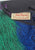 Silk Degrees 1980s Colour Block Feather Fringe Silk Blouse 'VIP'
