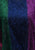 Silk Degrees 1980s Colour Block Feather Fringe Silk Blouse 'VIP'