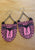 Vintage Clothing - Phwoar Pink Cheetah Earrings - Designer - Painted Bird Vintage Boutique & The Aviary - Earrings