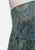 Vintage Clothing - Teal and Gold One-Shoulder Lurex Vintage Brocade Cocktail Dress with Draped Sleeve Panel - Painted Bird Vintage Boutique & The Aviary - Dresses