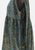 Vintage Clothing - Teal and Gold One-Shoulder Lurex Vintage Brocade Cocktail Dress with Draped Sleeve Panel - Painted Bird Vintage Boutique & The Aviary - Dresses