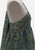 Vintage Clothing - Teal and Gold One-Shoulder Lurex Vintage Brocade Cocktail Dress with Draped Sleeve Panel - Painted Bird Vintage Boutique & The Aviary - Dresses