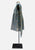 Vintage Clothing - Teal and Gold One-Shoulder Lurex Vintage Brocade Cocktail Dress with Draped Sleeve Panel - Painted Bird Vintage Boutique & The Aviary - Dresses