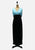 Vintage Clothing - Vintage Teal Lurex & Black Velvet Evening Gown 'VIP' - Painted Bird Vintage Boutique & The Aviary - Dresses