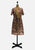 Vintage Clothing - Caramel and Custard Dress 'VIP' - Painted Bird Vintage Boutique & The Aviary - Dresses