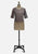 Grey Taupe Cotton Guipure Lace Blouse 'VIP'