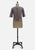 Grey Taupe Cotton Guipure Lace Blouse 'VIP'