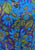 Rhona Roy Psychedelic Floral Funnel Collar 1960 Dress