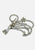 Diamante Floral Spray 1950s Brooch 'VIP'