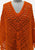 Vintage Clothing - CV Eye Watering Orange Cape 'VIP' NOT DONE - Painted Bird Vintage Boutique & The Aviary - Cape