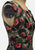 Vintage Clothing - Authentic Vintage Khaki Green Red Floral Painterly Print Shift Dress - Painted Bird Vintage Boutique & The Aviary - Dresses
