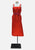 Vintage Clothing - Chili Silk Dress 'VIP' NOT DONE - Painted Bird Vintage Boutique & The Aviary - Dresses
