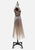 Vintage Clothing - Satin Peach Dress 'VIP' NOT DONE - Painted Bird Vintage Boutique & The Aviary - Dresses
