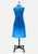 Vintage Clothing - Striking Teal Dress 'VIP' - Painted Bird Vintage Boutique & The Aviary - Dresses