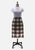 Vintage Clothing - Wooly Check Skirt 'VIP' - Painted Bird Vintage Boutique & The Aviary - Skirt