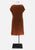 Vintage Clothing - Rusted Orange Dress 'VIP' NOT DONE - Painted Bird Vintage Boutique & The Aviary - Dresses