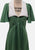 Vintage Clothing - Shirr-ly Green Maxi Dress 'VIP' ND - Painted Bird Vintage Boutique & The Aviary - Dresses