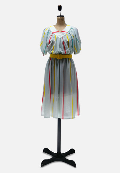 Vintage Clothing - A Summer Light Dress 'VIP' - Painted Bird Vintage Boutique & The Aviary - Dresses