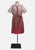 Red Bird Walking Dress