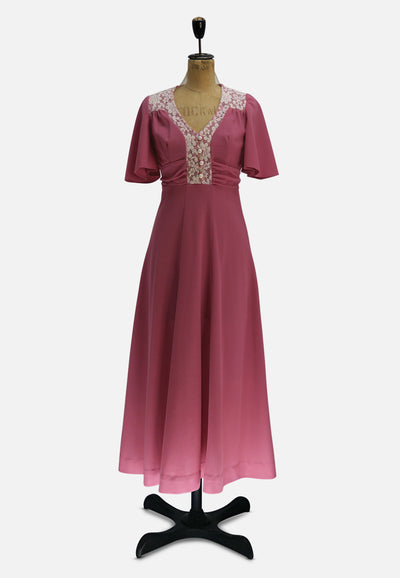 Vintage Clothing - Sweet Peasant In Lace 'VIP' - Painted Bird Vintage Boutique & The Aviary - Dresses
