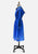 Vintage Clothing - Electric Blue Hoodie Dress 'VIP' ND - Painted Bird Vintage Boutique & The Aviary - Dresses