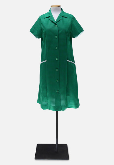 Vintage Clothing - Working Green Dress - Painted Bird Vintage Boutique & The Aviary - Dresses