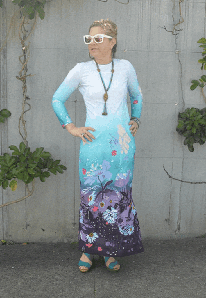 Vintage Clothing - Ocean Holiday Maxi - STYLISTS COLLECTION 'VIP' - Painted Bird Vintage Boutique & The Aviary - Dresses