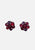 1980s Berry Bead Cluster Clip-On Earrings 'VIP'