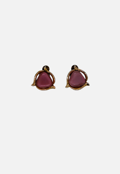 Vintage Clothing - A Bit Of Pink 'VIP' - Painted Bird Vintage Boutique & The Aviary - Earrings