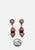 Vintage Clothing - Uniqueness Pink Earrings 'VIP' - Painted Bird Vintage Boutique & The Aviary - Earrings