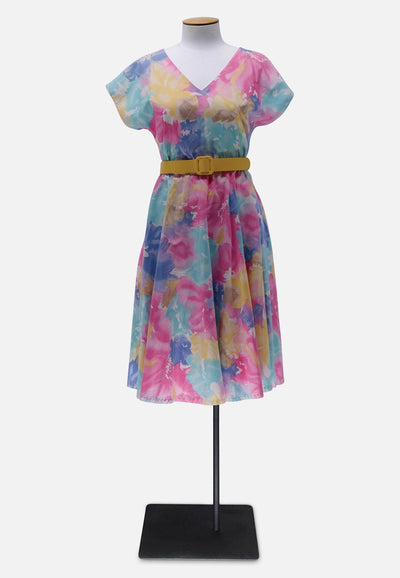 Vintage Clothing - Watercolours Ensemble 'VIP' - Painted Bird Vintage Boutique & The Aviary - Ensemble