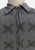 Silver 1970s Geometric Jacquard Knit Tie Neck Top 'VIP'