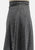Gizelle Grey Flecked Wool Blend Pleated Midi Skirt 'VIP'