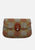Vintage Clothing - CV Gorgeous Orange Clutch 'VIP' NOT DONE - Painted Bird Vintage Boutique & The Aviary - Handbag