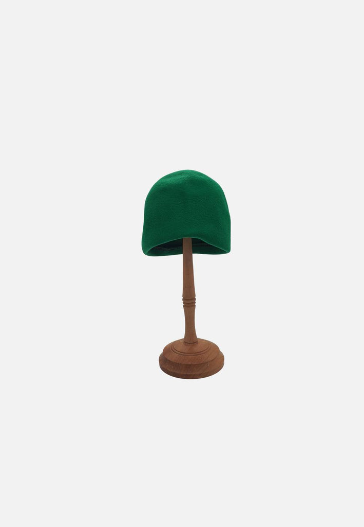 Emerald Felt Round Hat 'VIP'