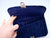 Vintage Clothing - Clutching Blue Bag ND - Painted Bird Vintage Boutique & The Aviary - Handbag