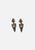 Vintage Clothing - Double Dip Earrings - Painted Bird Vintage Boutique & The Aviary - Earrings