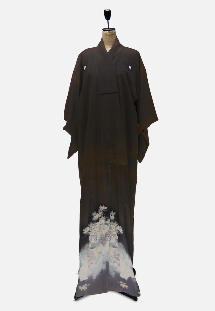 Vintage Clothing - Earthly Balyage Kimono 'VIP' ND - Painted Bird Vintage Boutique & The Aviary - Kimono
