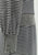 Milady Styles 1970s Black and Silver Lurex Stripe Knit Maxi Skirt Set