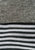 Milady Styles 1970s Black and Silver Lurex Stripe Knit Maxi Skirt Set