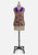 1960s Italian Paisley Power: Purple, Gold & Black Cotton Sleeveless Blouse 'VIP'
