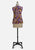 1960s Italian Paisley Power: Purple, Gold & Black Cotton Sleeveless Blouse 'VIP'