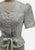 1950s Silver Lurex Brocade Peplum Blouse 'VIP'
