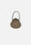 Vintage 50s Silver Pink Floral Beaded Handbag - VIP'