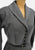 1950s Wool Shawl Collar Coat Dress with Pleated Skirt