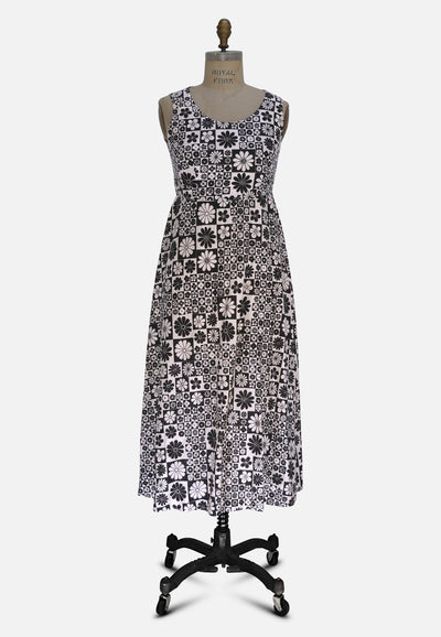 Vintage Clothing - Italian Floral Dress - Painted Bird Vintage Boutique & The Aviary - Dresses