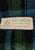 1960s Scott Adie Ltd Tartan Pleated Wrap Kilt Skirt